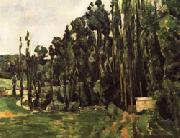 Paul Cezanne Poplar Trees china oil painting reproduction